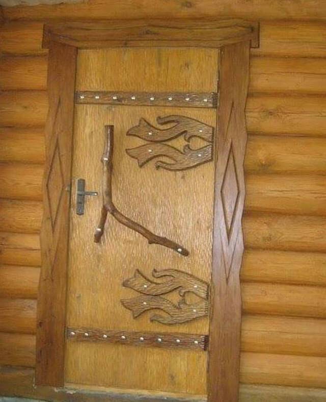 Особенности и правила изготовления деревянной двери в баню своими руками