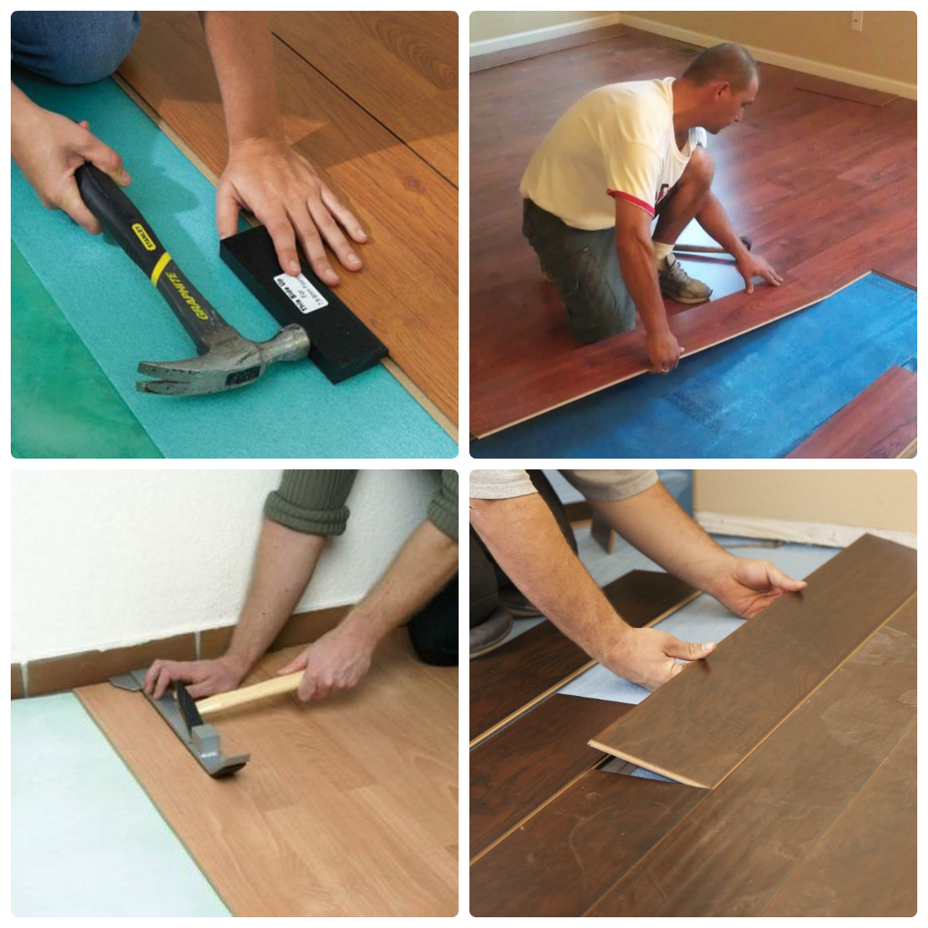 Как стелить ламинат на деревянный пол: пошаговая инструкция
