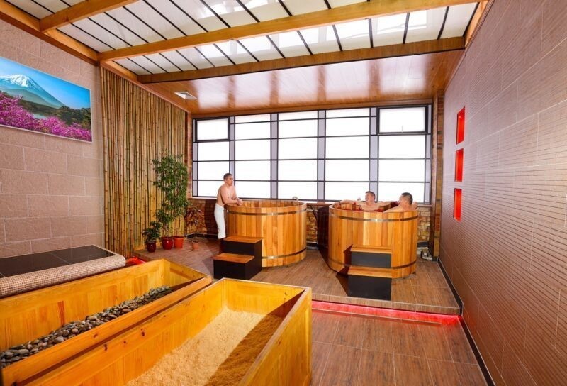 Строительство японской бани фурако и офуро