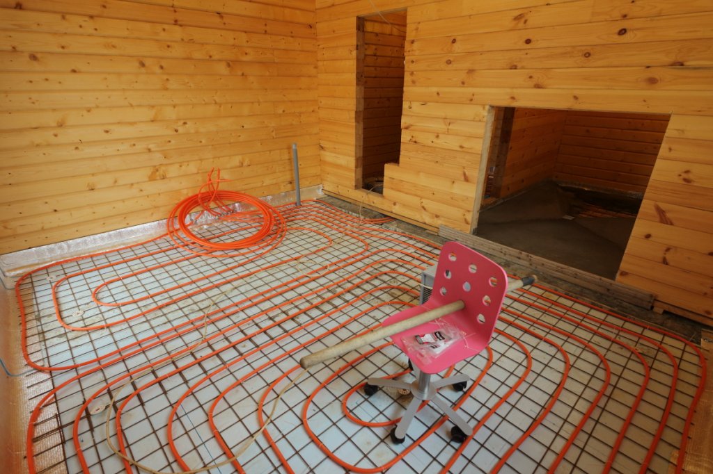 Электрический плёночный тёплый пол в бане | дом идей