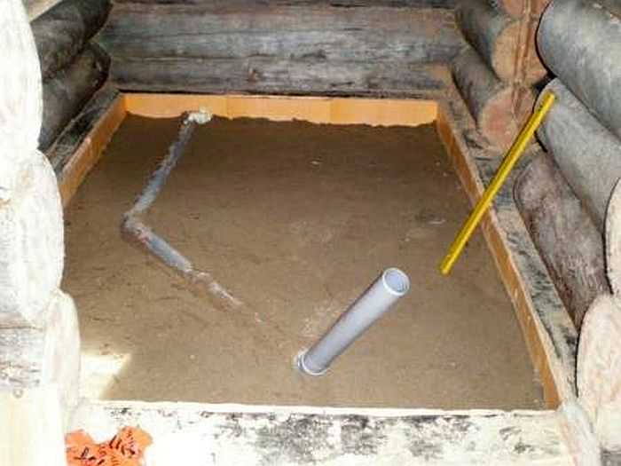 Как сделать пол в бане: протекающая и непротекающая деревянные конструкции + бетонный вариант