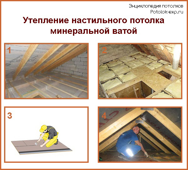 Как утеплить потолок в бане: пошаговая инструкция к монтажу
