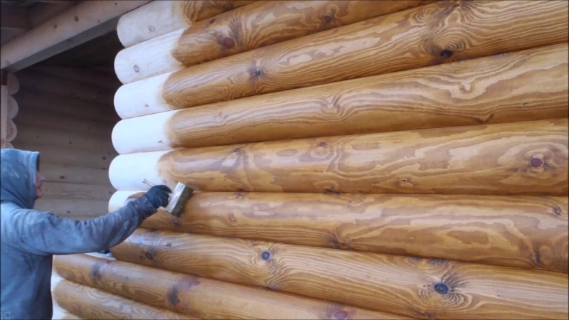 Чем покрасить и обработать деревянную баню снаружи?