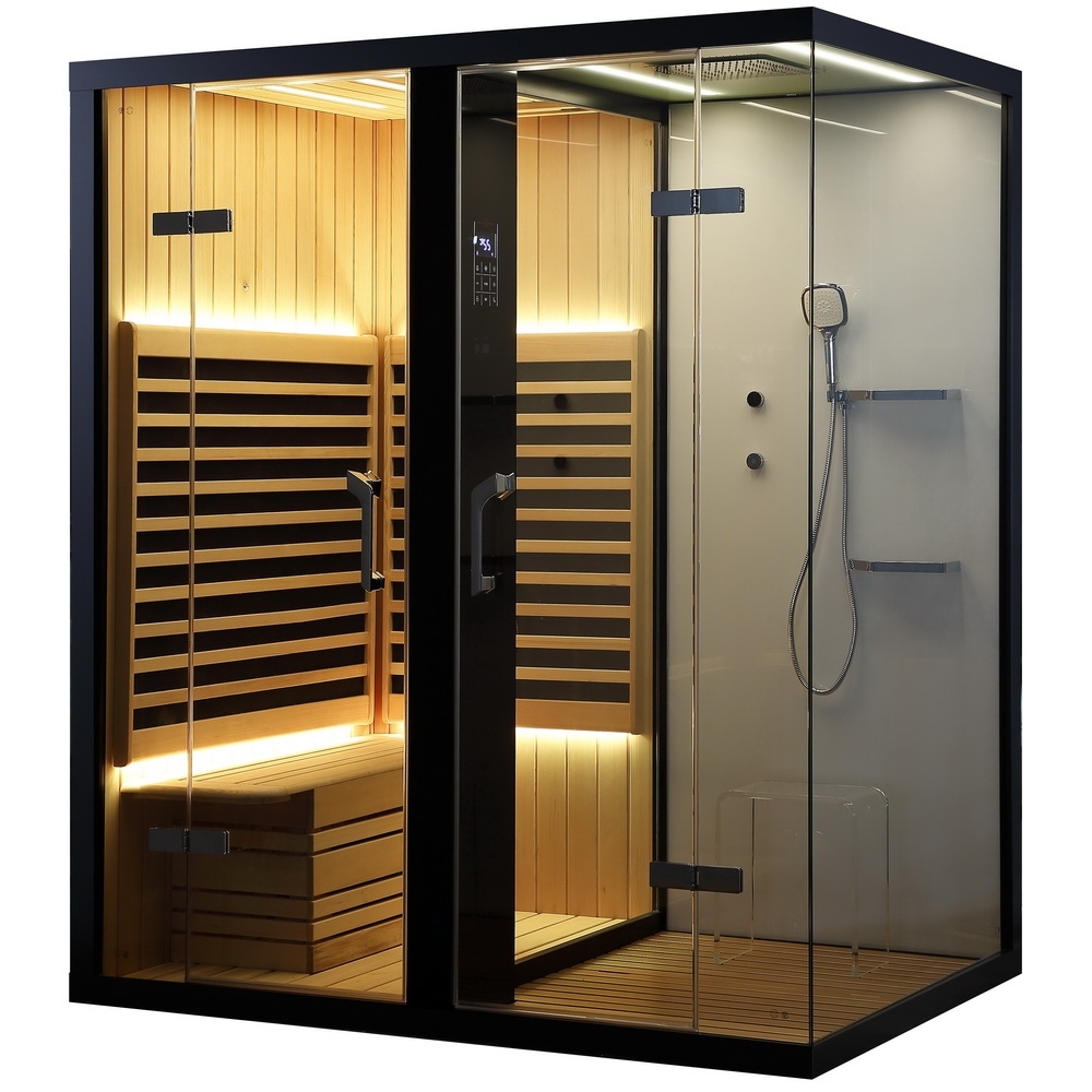 Сауна душевая кабина: совмещенная с душем для квартиры, домашняя инфракрасная с функцией сауны, кабина с эффектом бани, фото и видео