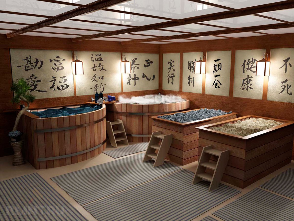 Японская баня: традиции, польза и противопоказания