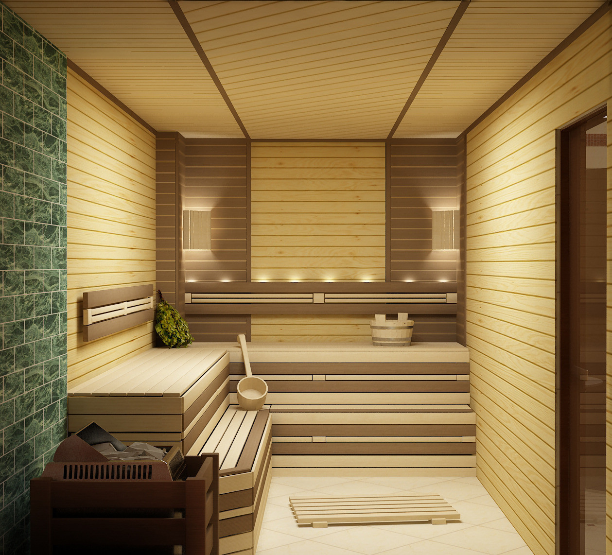Дизайн бани с комнатой отдыха внутри, идеи для бани своими руками, отделка парилки внутри
