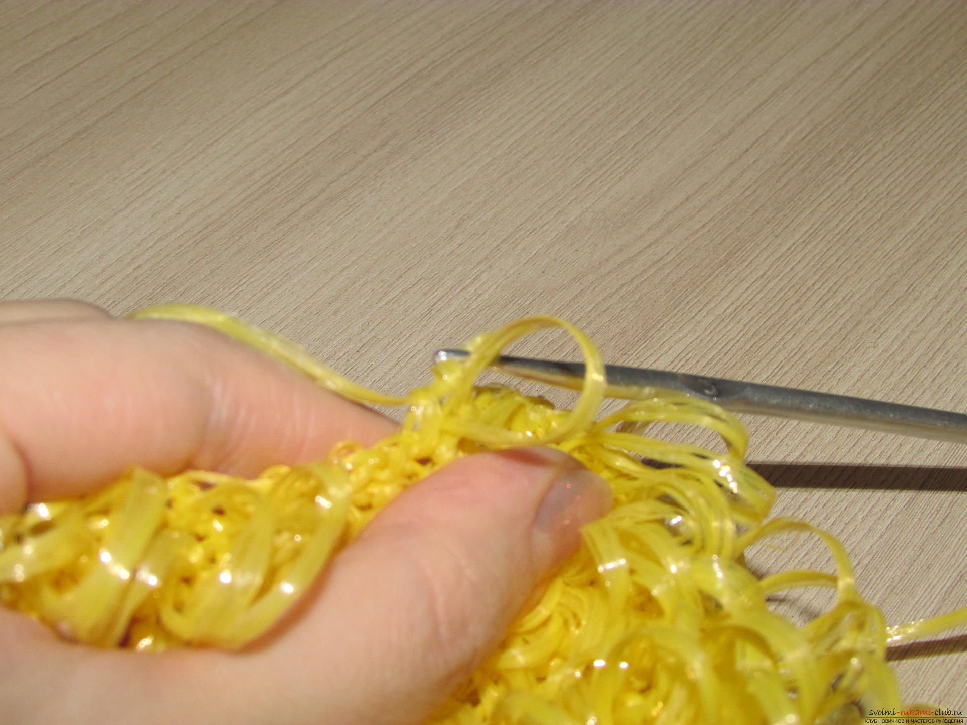 Вязание мочалок спицами (фото)