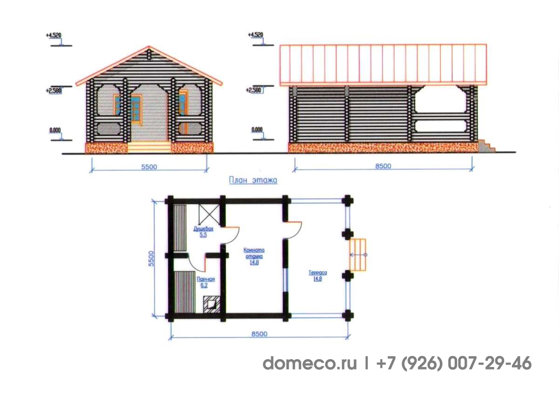Проект бани с беседкой под одной крышей (106 фото): пристроенная конструкция с мангалом и барбекю, пристройка в виде беседки под общей крышей
