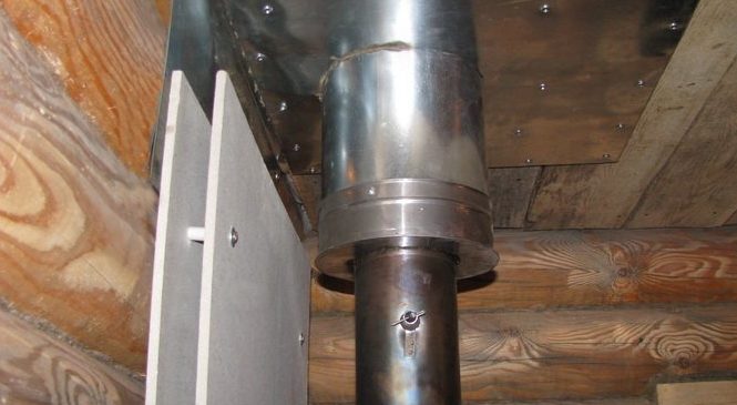 Изоляция трубы дымохода: как изолировать дымоходную трубу, перекрытие, чем обмотать металлическую трубу, как обезопасить, чем обернуть и заизолировать печную трубу на крыше