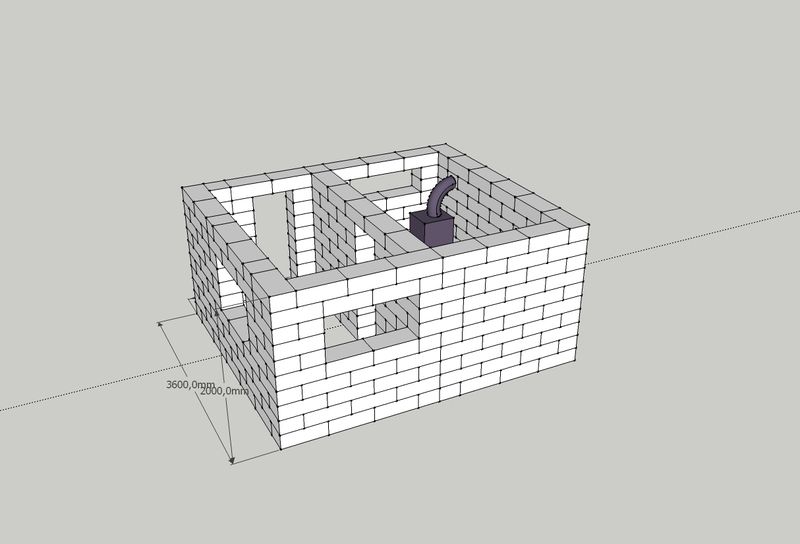 Проекты бань (157 фото): планировка двухэтажных конструкций с размерами, строительство угловой бани из газобетона размерами 5 на 3 своими руками