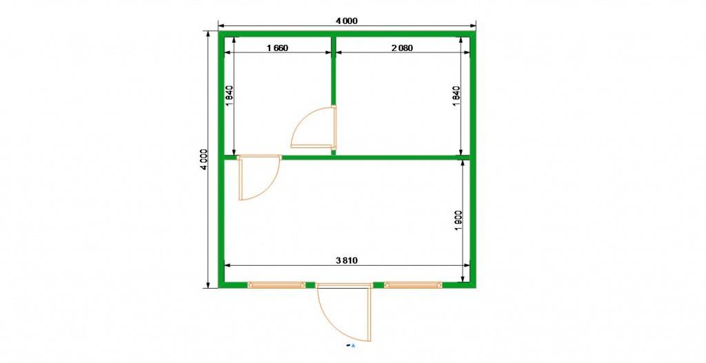 Проект бани 6х4: обзор материалов для бани и примерных планировочных решений, рекомендации по строительству
