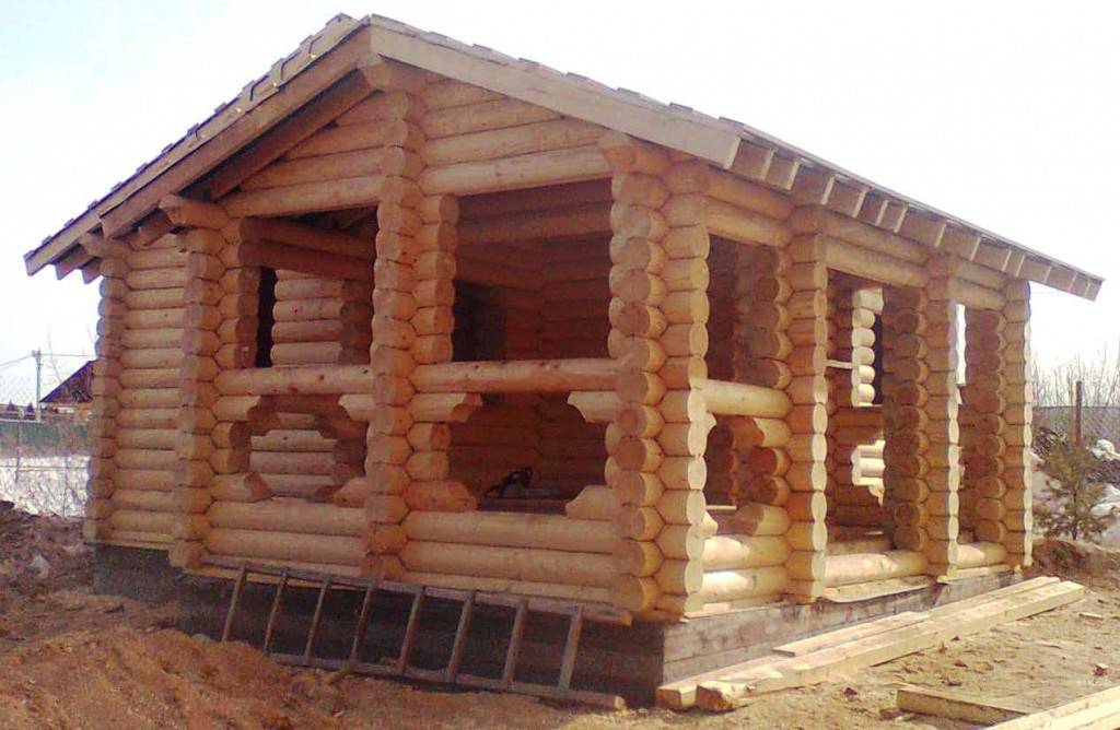 Минусы дома из современного оцилиндрованного бревна