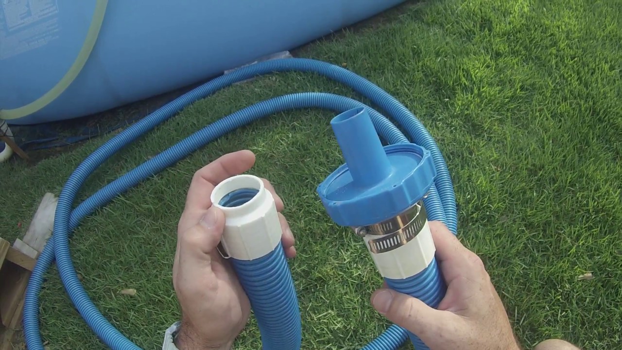 Как сделать водный пылесос для бассейна своими руками