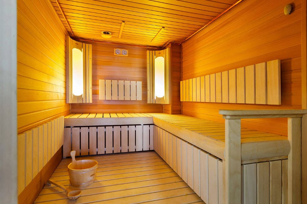 Топ-35 лучших проектов бани с террасой, комнатой отдыха