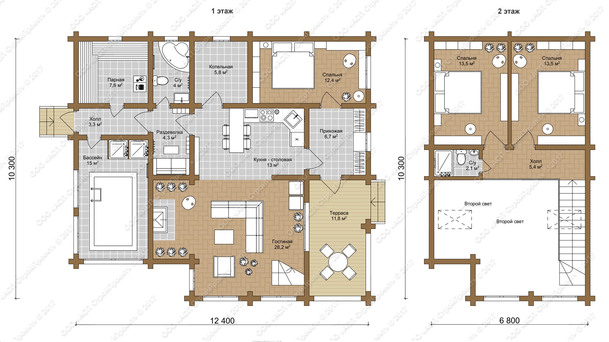 Двухэтажная баня (40 фото): конструкции с жилыми зимними комнатами, угловой дом с верандой и террасой 6х6 и 6х8