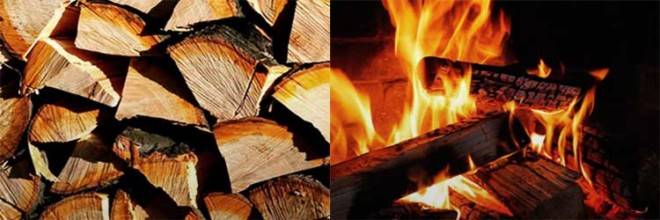 Температура горения дров в печи и пламени в котле и камине
