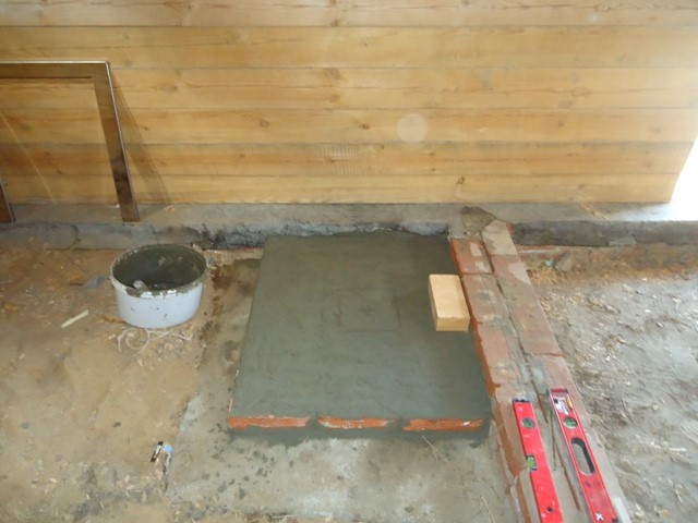 Фундамент под печь в бане: пошаговая инструкция, советы, фото