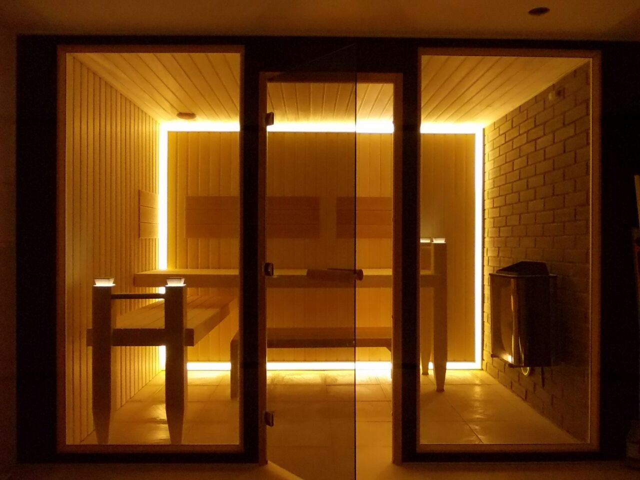 Стеклянные двери для бани: размеры в сауну + установка