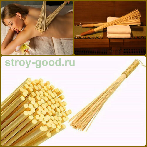 Особенности и способы применения бамбуковых веников для бани