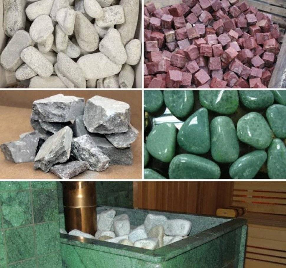 Как выбрать камни для каменки в баню