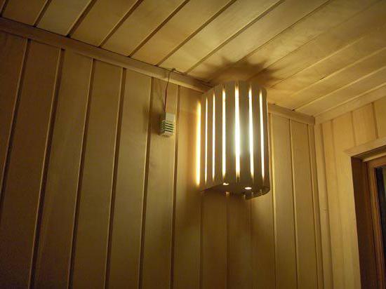 Светильники для бани (69 фото): влагозащищенные и термостойкие модели для парилки