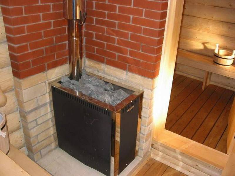 Установка печи в бане: виды печей и какие фундаменты под них нужно делать, главное - пожарная безопасность