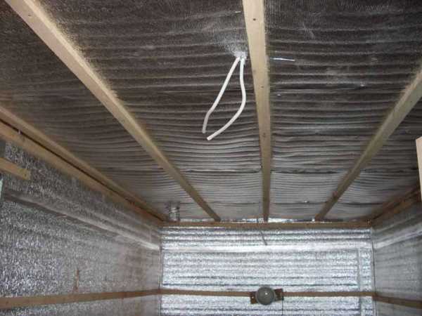 Как утеплить потолок в бане с холодной крышей: лучшие способы и инструкции!