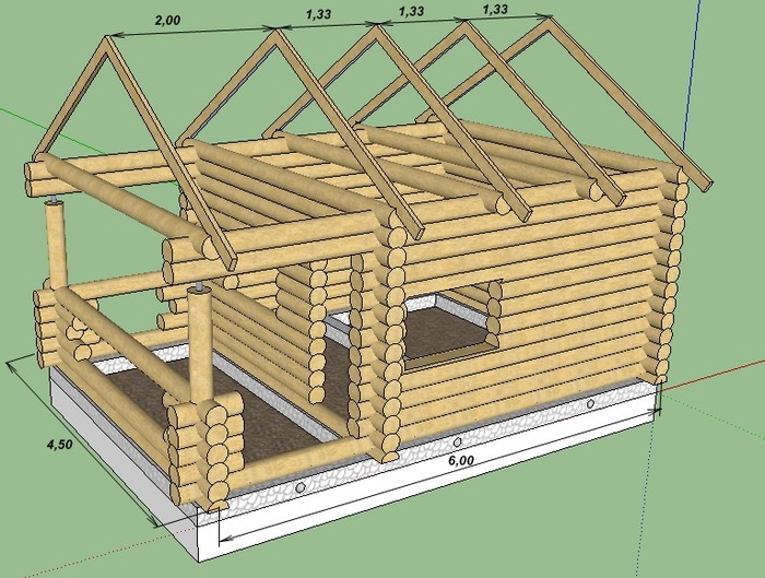 Крыша для бани: устройство и разновидности