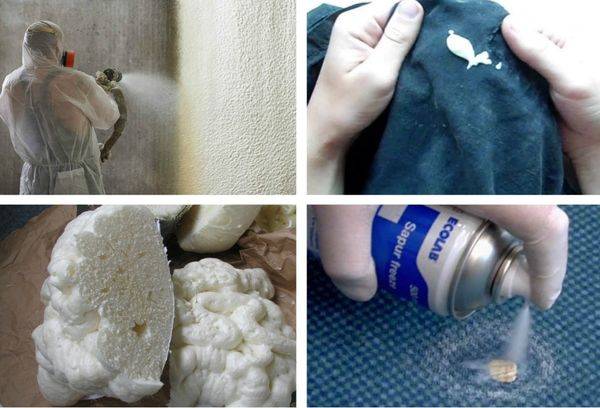 Чем и как очистить монтажную пену с одежды в домашних условиях: свежую и засохшую