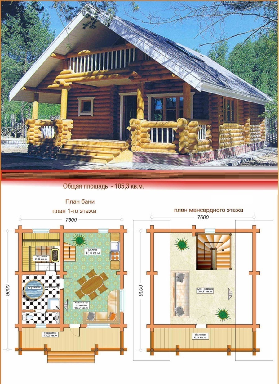 Дома бани деревянные под ключ недорого: проекты, цены на строительство в москве, фото