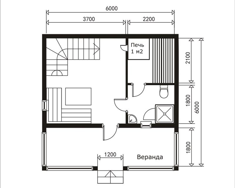 Планировка бани 6х6 (48 фото): проекты дома-бани 6 на 6 из бруса с террасой, план каркасной двухэтажной бани и другие варианты