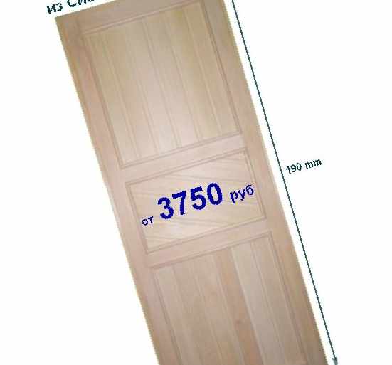 Размеры дверей для парилки
