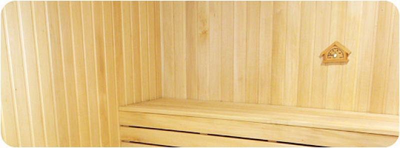 Вагонка – удобный материал для обшивки внутренних стен бани