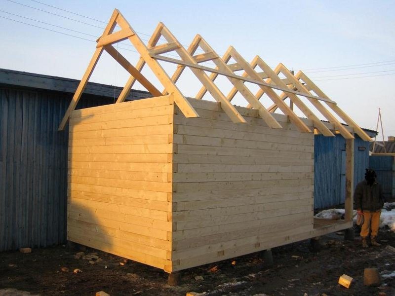 Как построить крышу бани — пошаговая инструкция по возведению