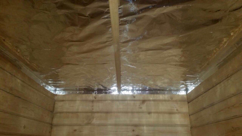 Пароизоляционная пленка для потолка бани способы и материалы пароизоляции и гидроизоляции - фольга, изоспан и другие материалы