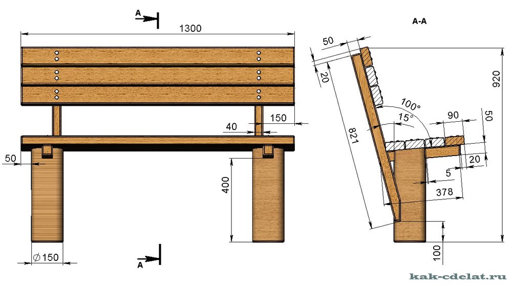 Деревянная мебель для бани и сауны своими руками, чертежи и схемы сборки