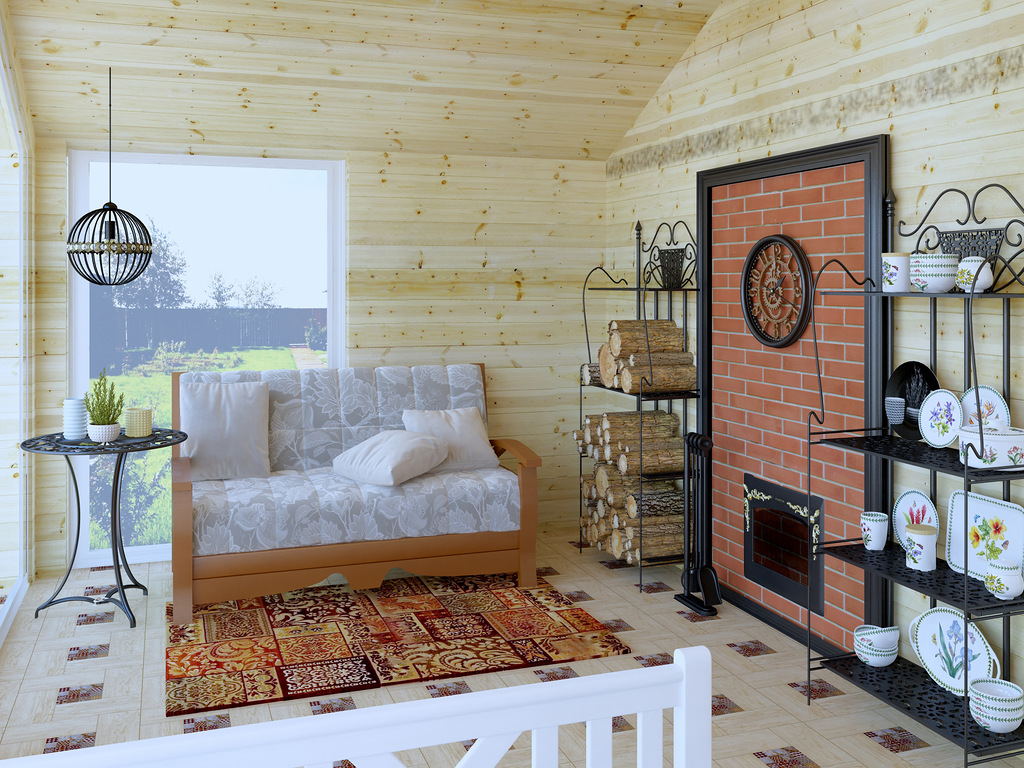 Дизайн комнаты отдыха в бане +50 фото примеров интерьера