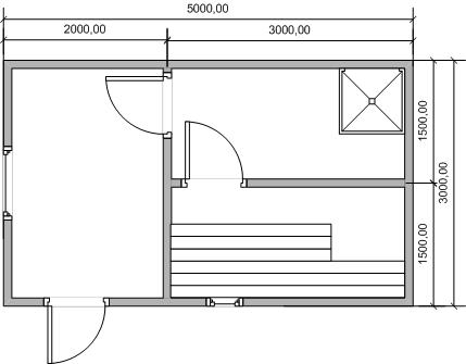 Баня размером 3 на 4: планировка внутри (39 фото) проекты построек 3х4, мойка и парилка отдельно, план с раздевалкой и моечной