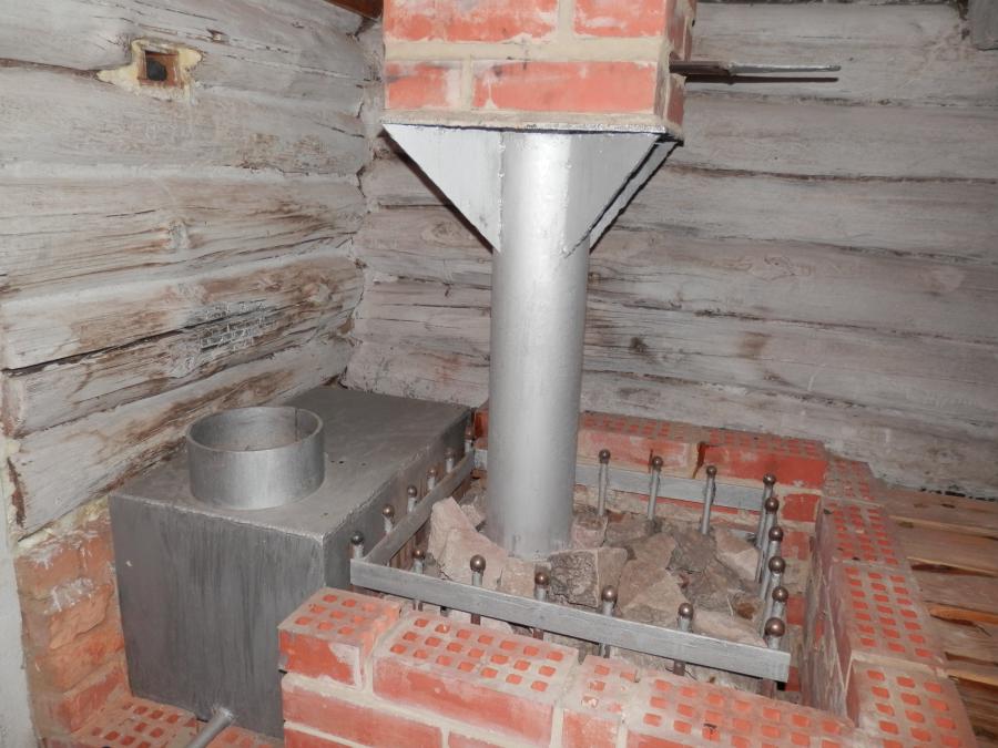 Устройство дымохода в бане для дровяной печи