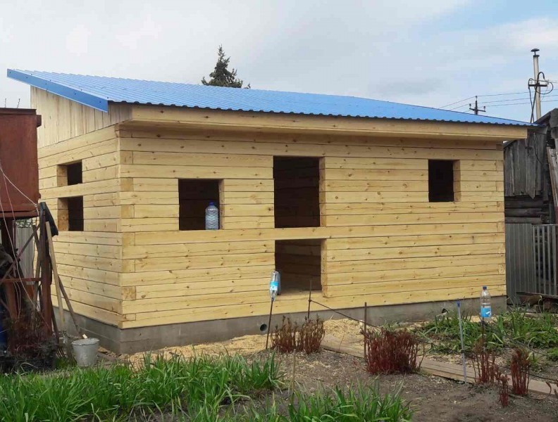 Односкатная крыша для бани: от крепления балок до гидроизоляции