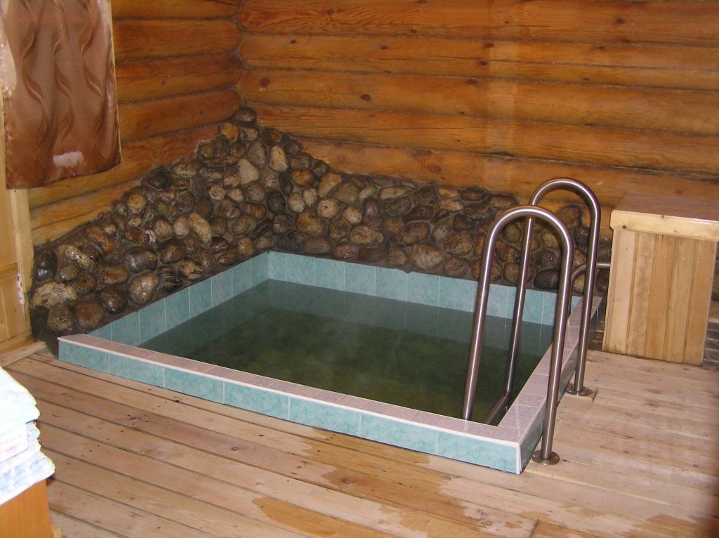 Проект бани с бассейном и комнатой отдыха под одной крышей, как сделать своими руками