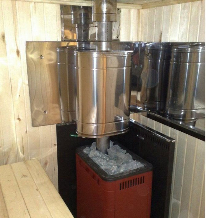 Выносной бак для горячей воды в баню. где установить бак для горячей воды, в зависимости от типа бани