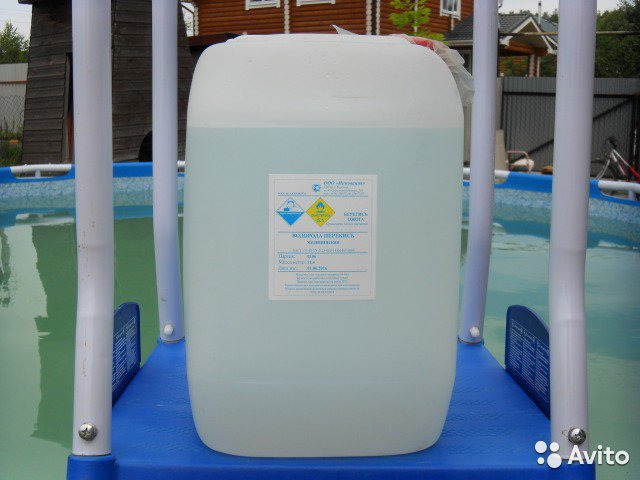 Перекись водорода: эффективна или нет для дезинфекции бассейна