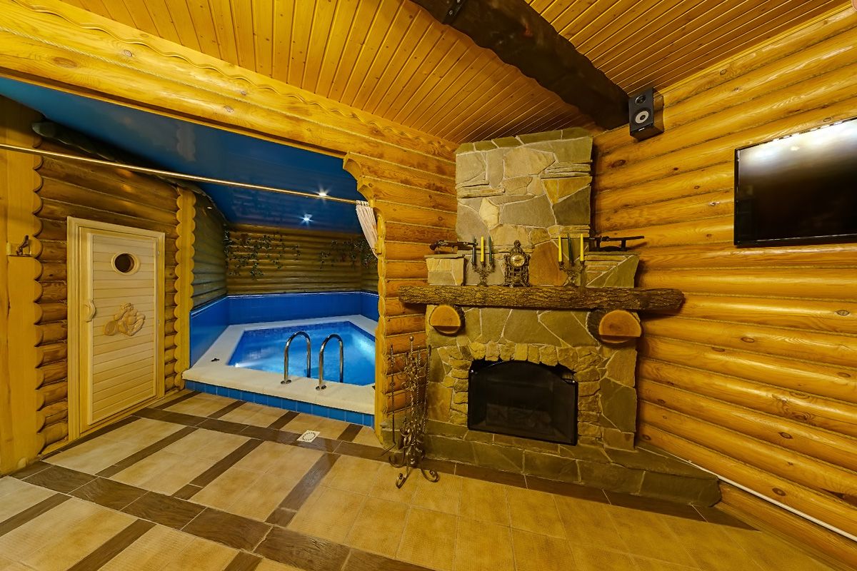 Сауна (баня) с бассейном в подвале дома, коттеджа. специфика строительства и эксплуатации