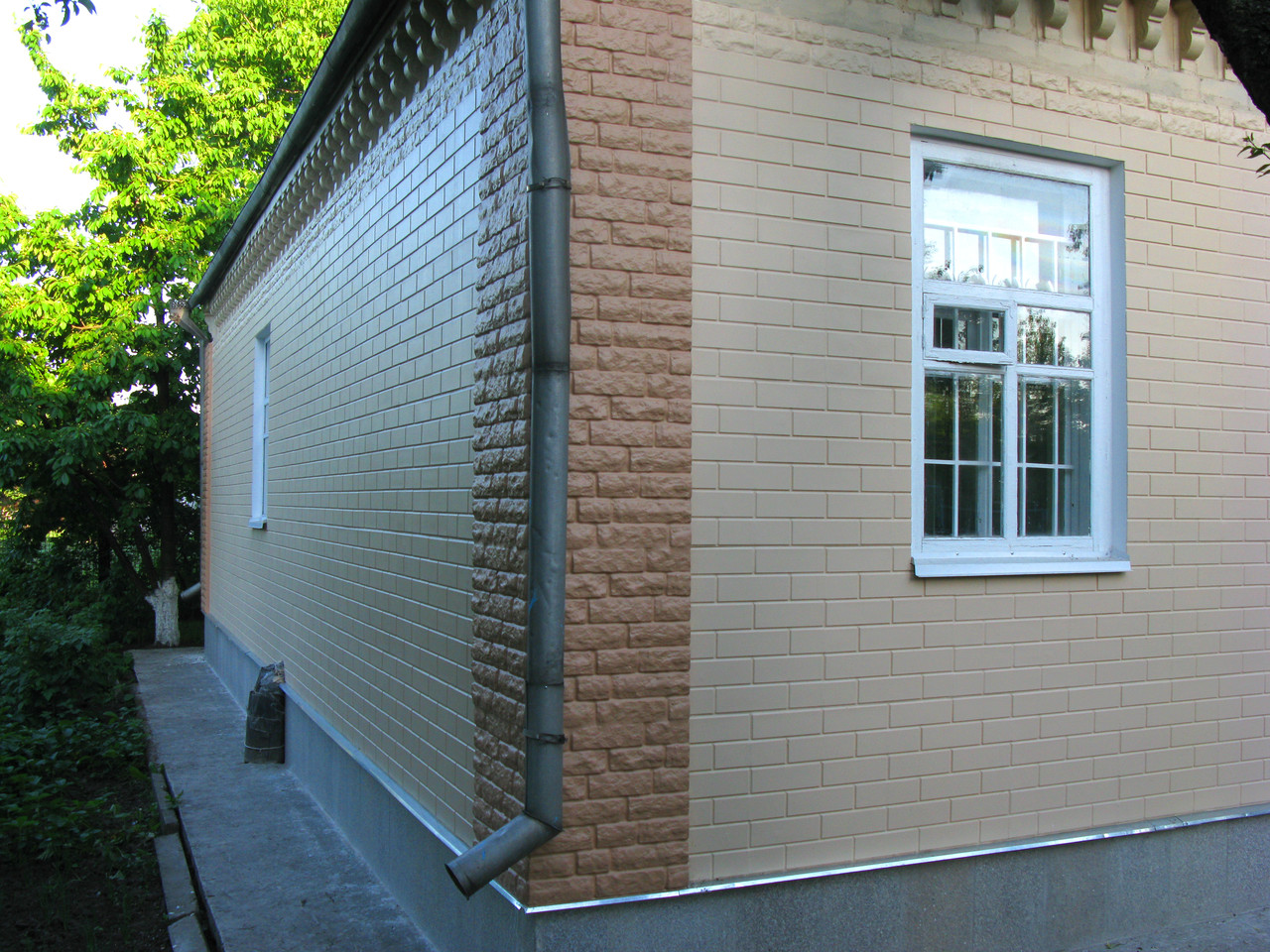 Фасадные панели наружной отделки дома: фото и виды панелей для фасада