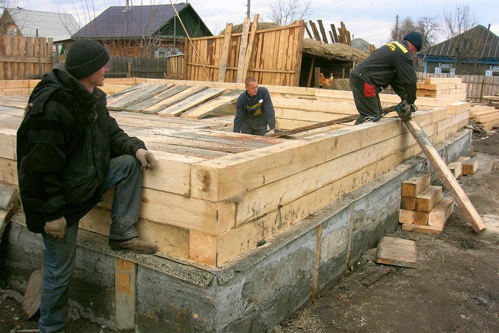 Как построить баню из бруса своими руками – основные и важные правила постройки