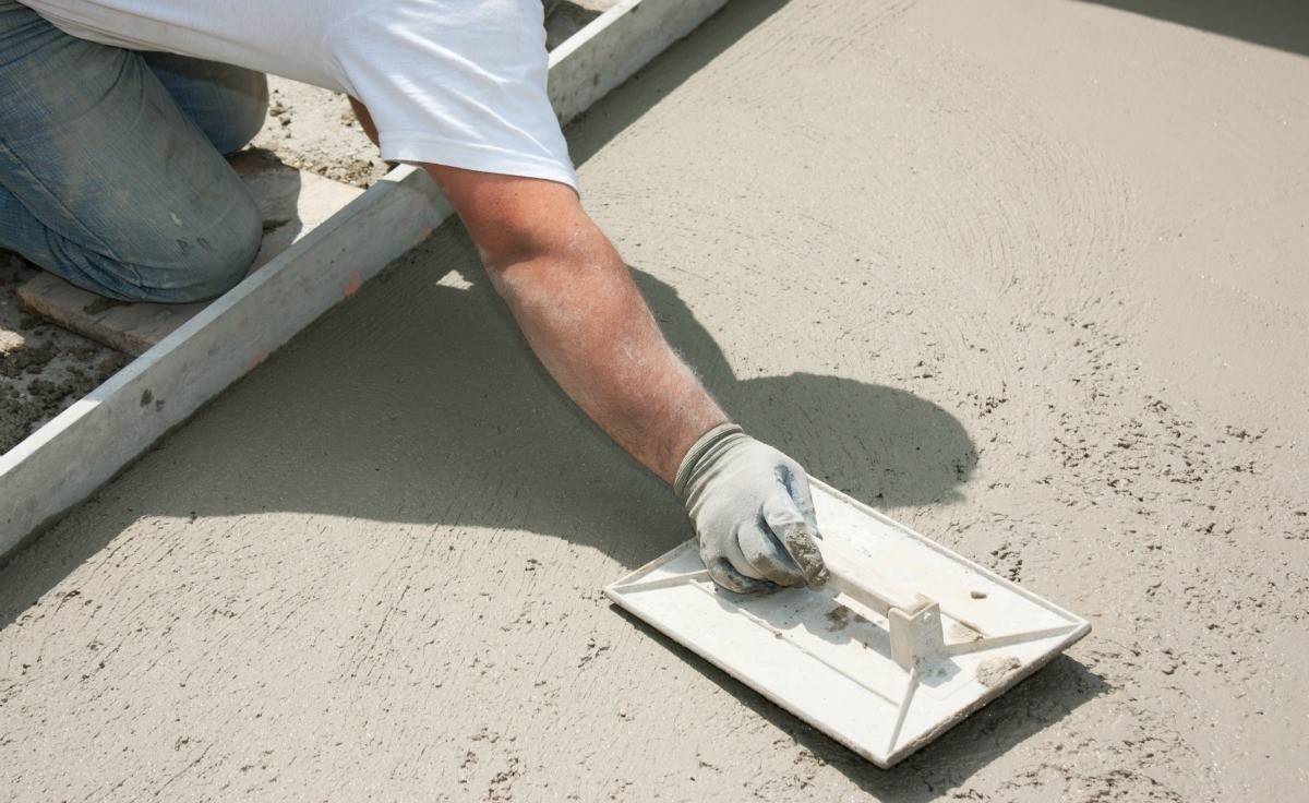 Как зажелезнить бетон