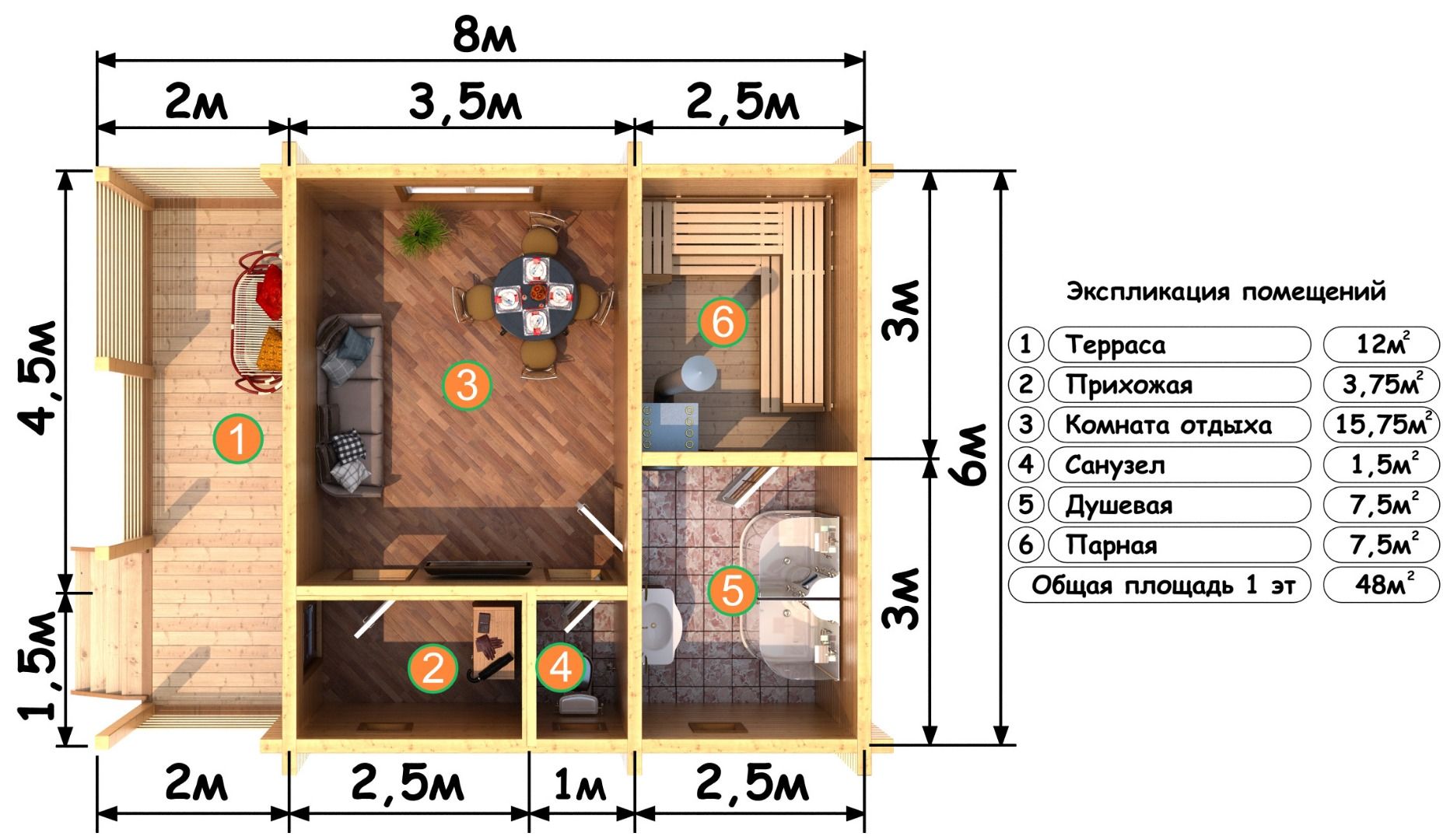 Планировка бани размером 4х6 - мойка и парилка отдельно (65 фото): план внутри помещения площадью 4 на 6, чертежи и схемы вариантов метражом 6х4