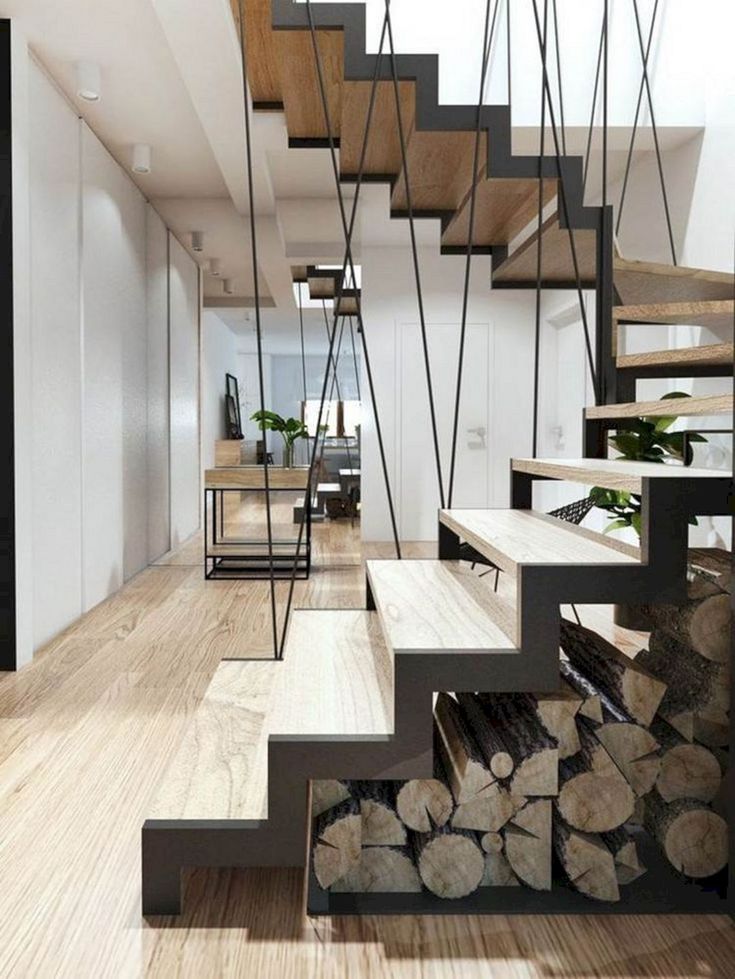 Деревянная лестница в интерьере: какой стиль выбрать?