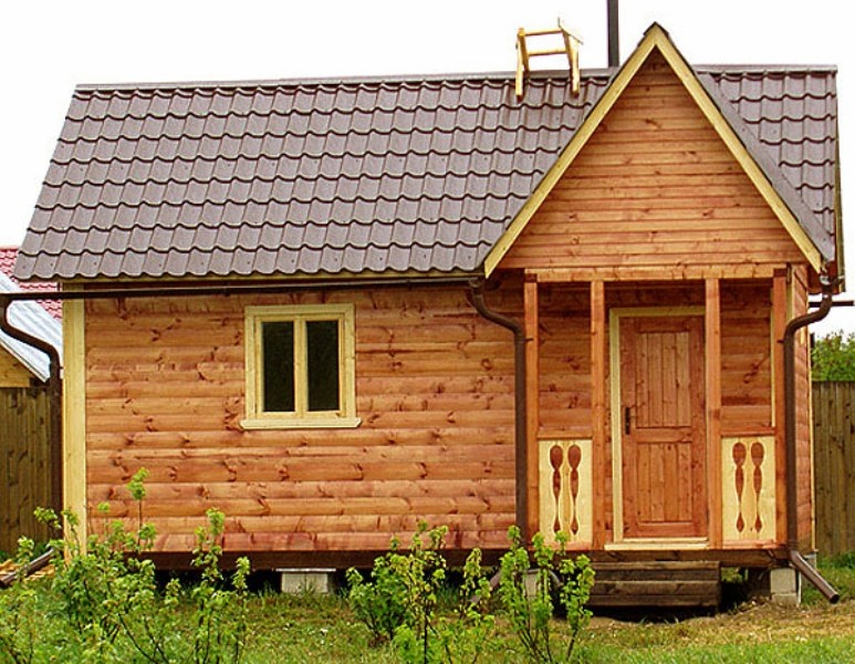 Чем можно обшить деревянный дом или баню?